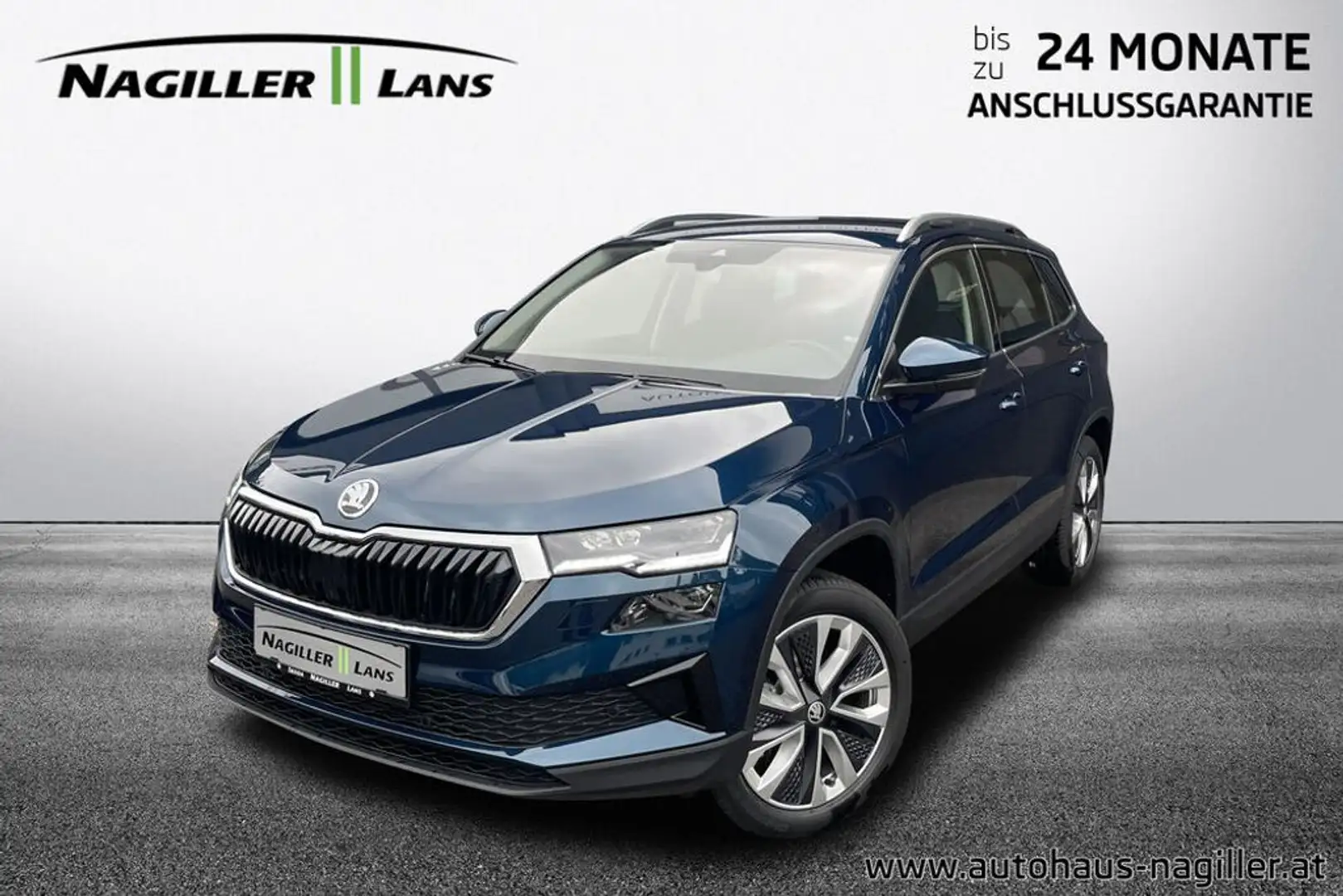 Skoda Karoq 4x4 Style TDI DSG Bleu - 1