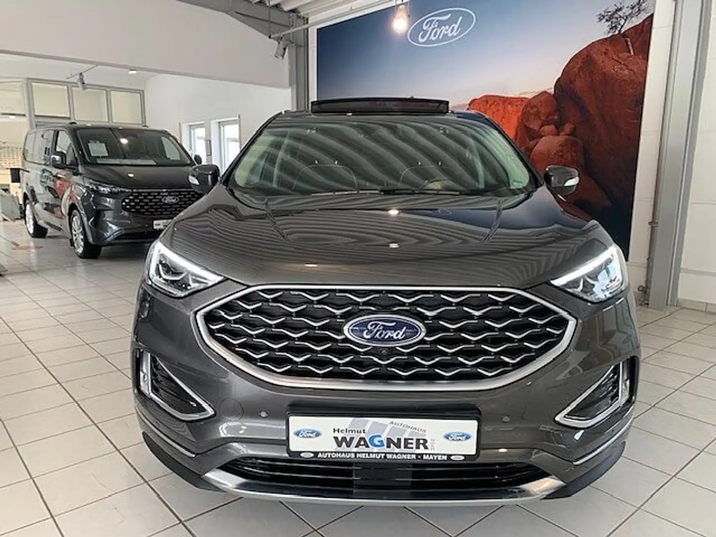 Ford Edge 2.0 EcoBlue  4x4 Aut. VIGNALE/PANO-D/ACC/AHK Szürke - 2