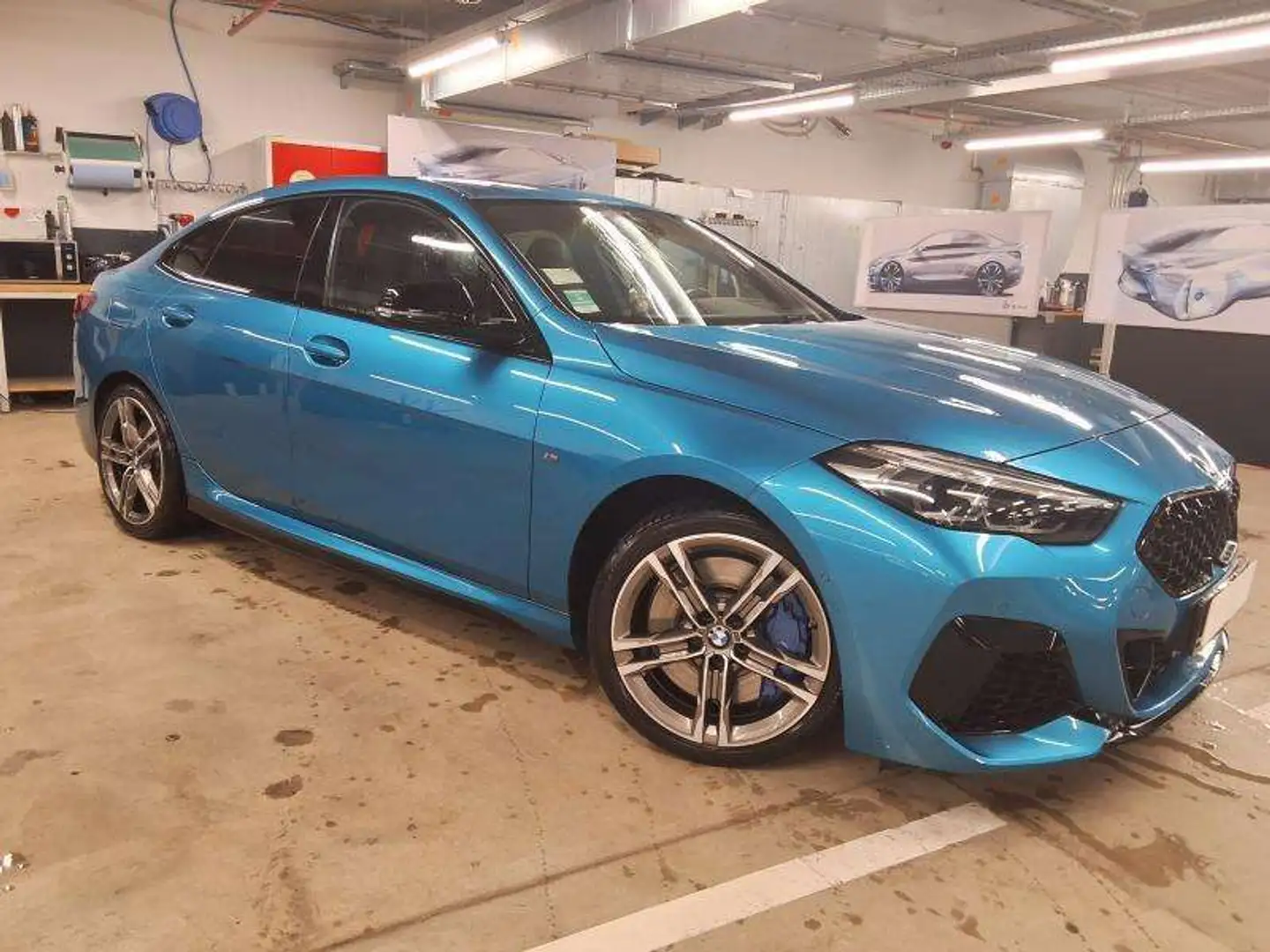 BMW 235 Mi xDrive 2020 Bleu - 2