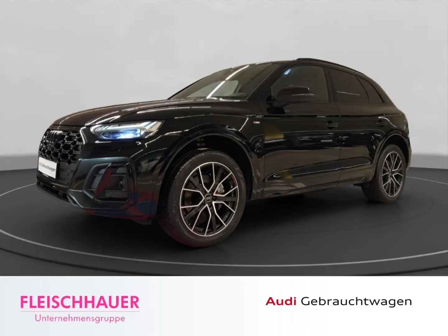 Audi Q5 40 TDI quattro MATRIX+360+ACC+NAVI+B&O+BUSINESS+LE Schwarz - 1
