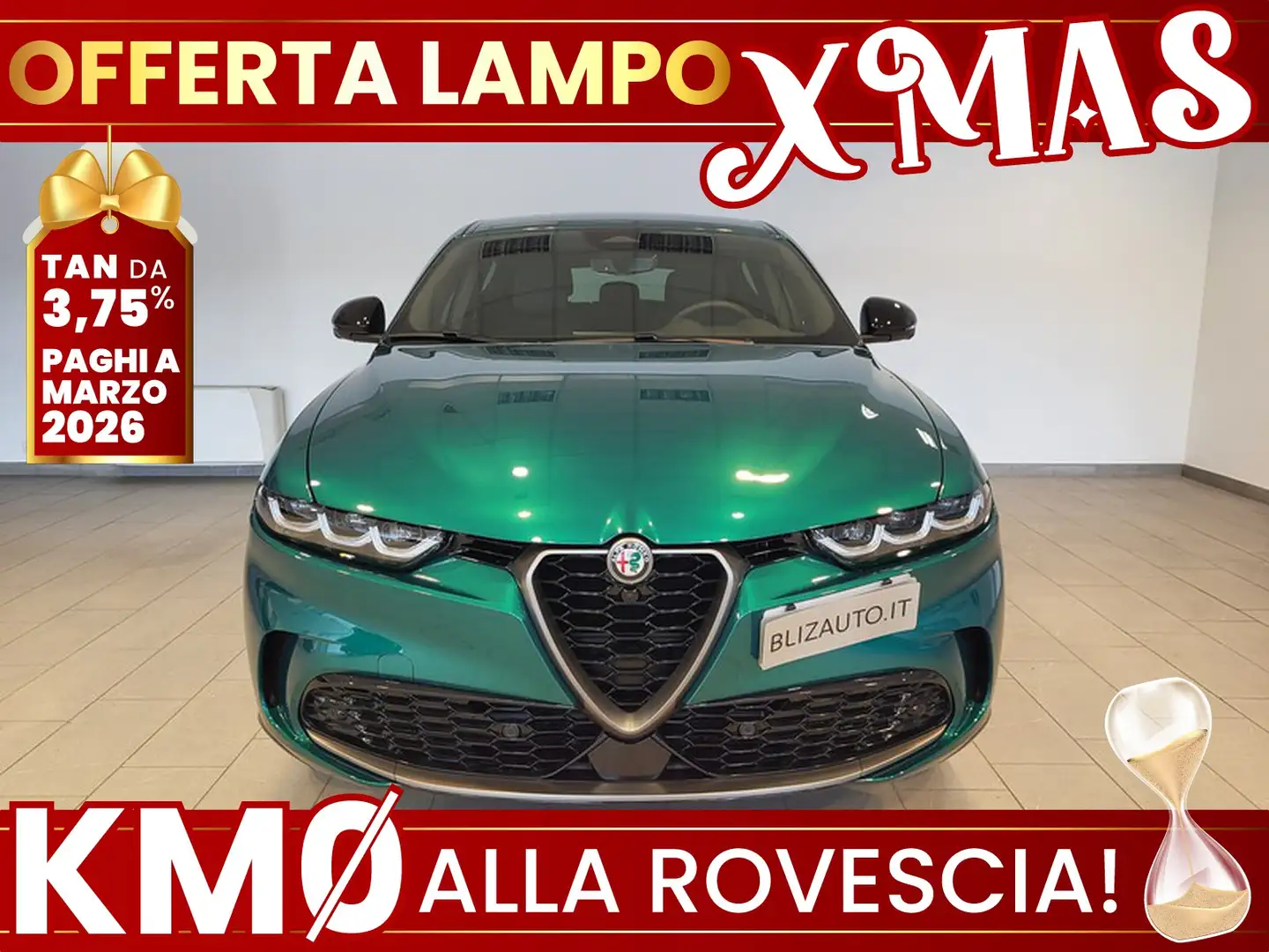 Alfa Romeo Tonale 1.3 phev speciale q4 280cv at6 Grün - 2