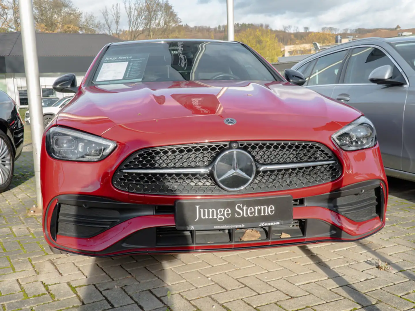 Mercedes-Benz C 300 d AMG-Sport/DIGITAL/Pano/Burm/Distr/19' Rot - 2