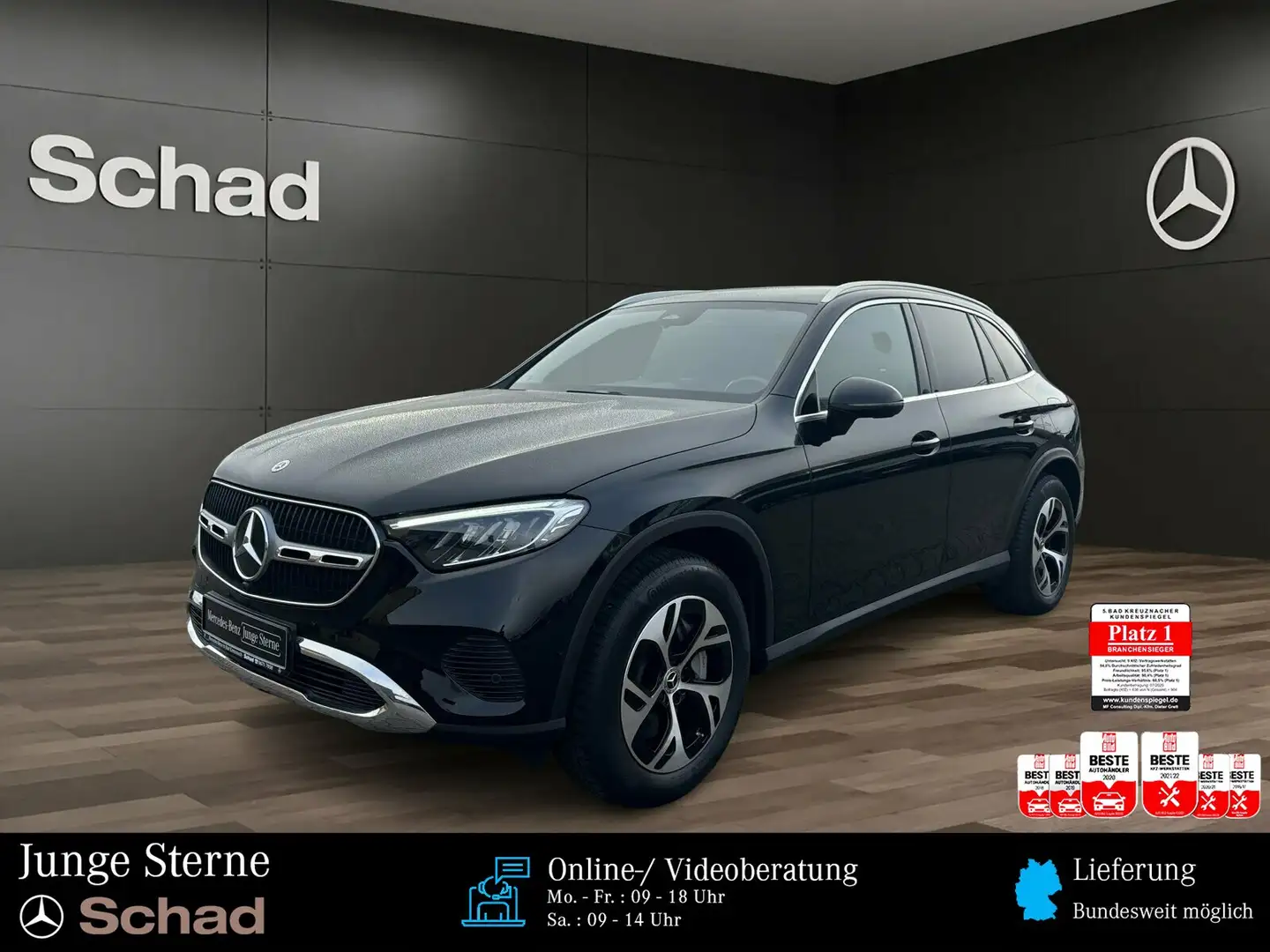 Mercedes-Benz GLC 300 GLC 300 de 4M AVANTG+MBUX+LED+KAM+EASY-P+ASSIST+ Noir - 1