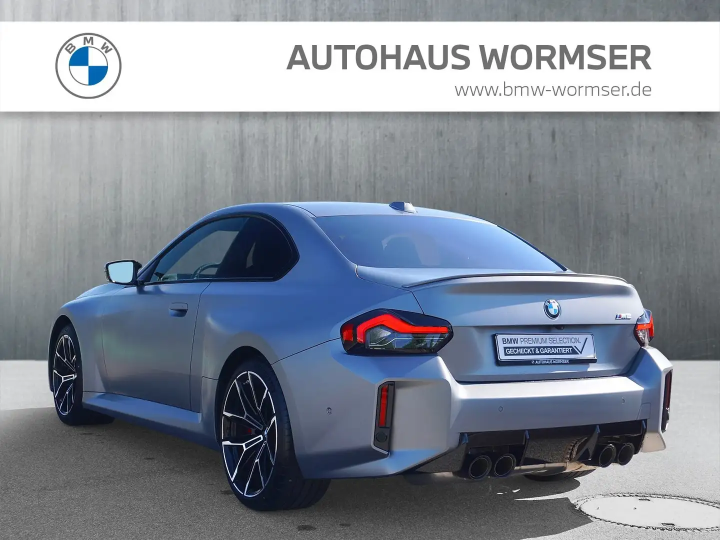 BMW M2 Coupé HiFi DAB LED Komfortzg. Tempomat Shz Grau - 2
