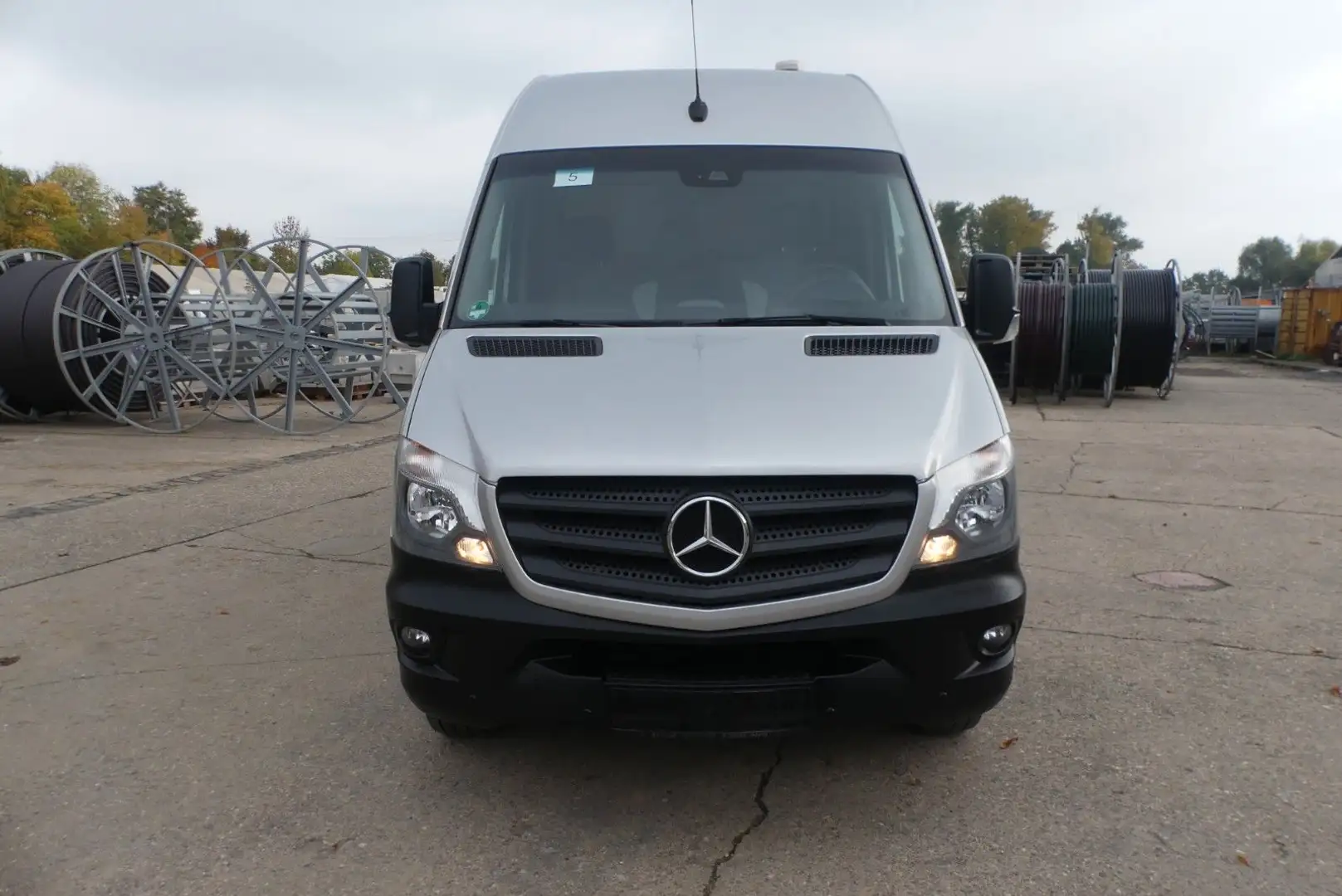 Mercedes-Benz Sprinter 516 L2H2*Temp*Klim*StHz*Nav*Kam*PDC*1H Argent - 2