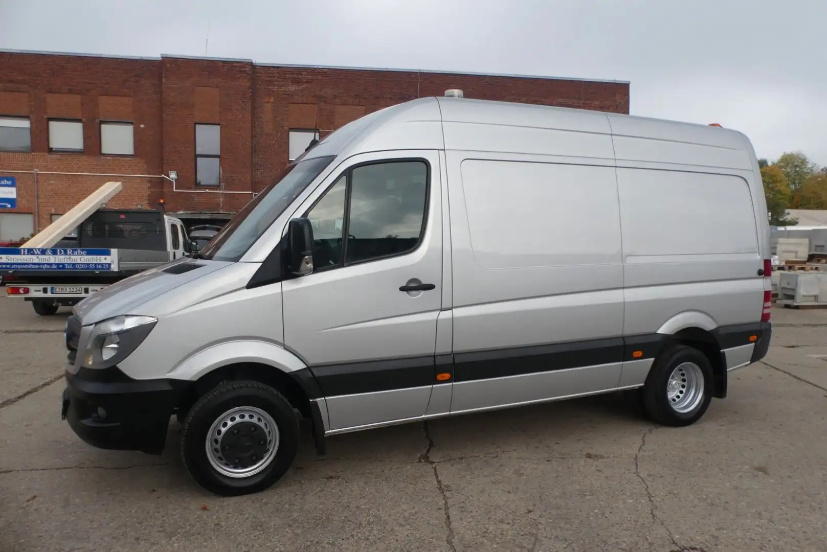 Mercedes-Benz Sprinter 516 L2H2*Temp*Klim*StHz*Nav*Kam*PDC*1H Argent - 1