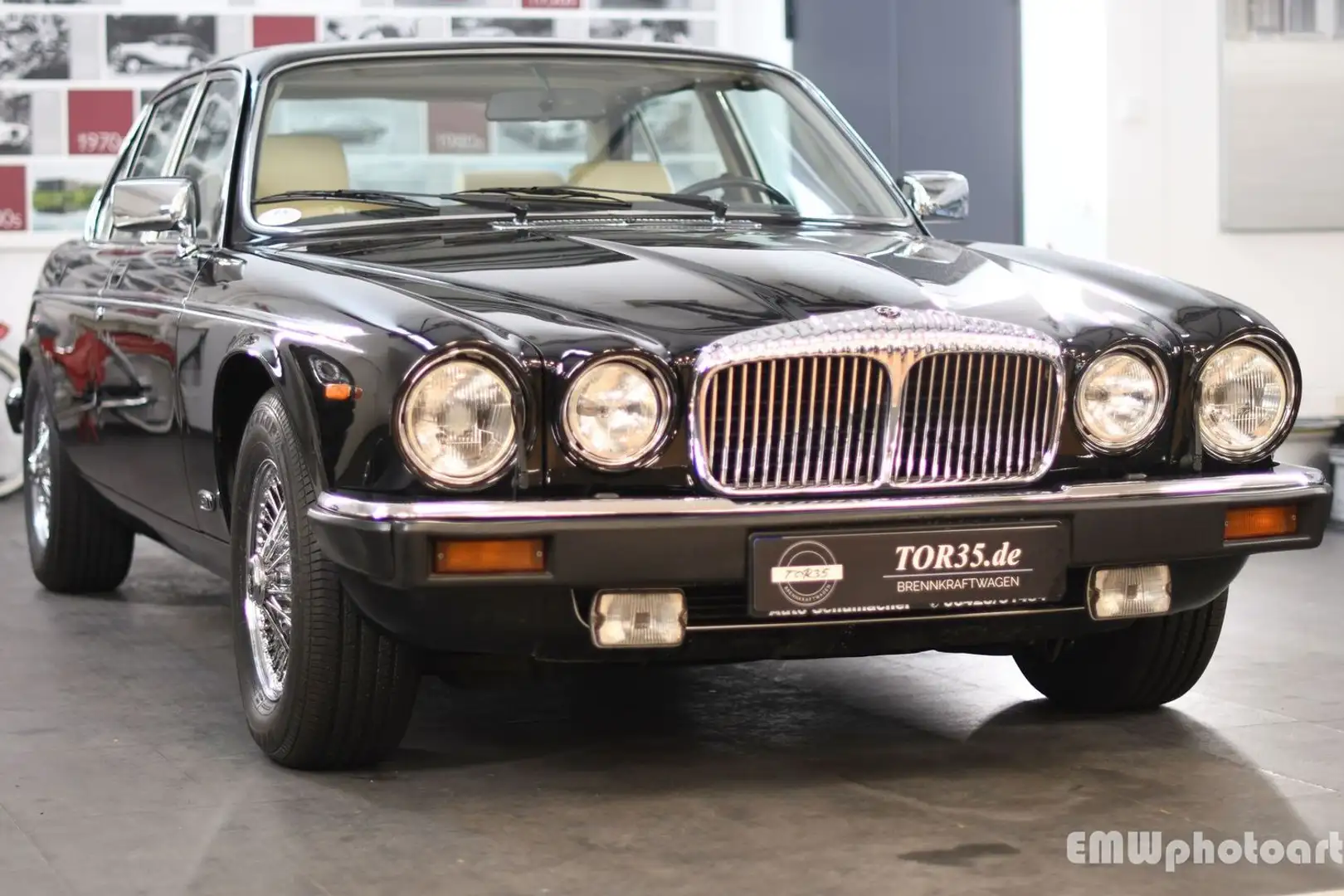 Jaguar Daimler Double Six, 2. Hand, sehr gepflegt Noir - 1