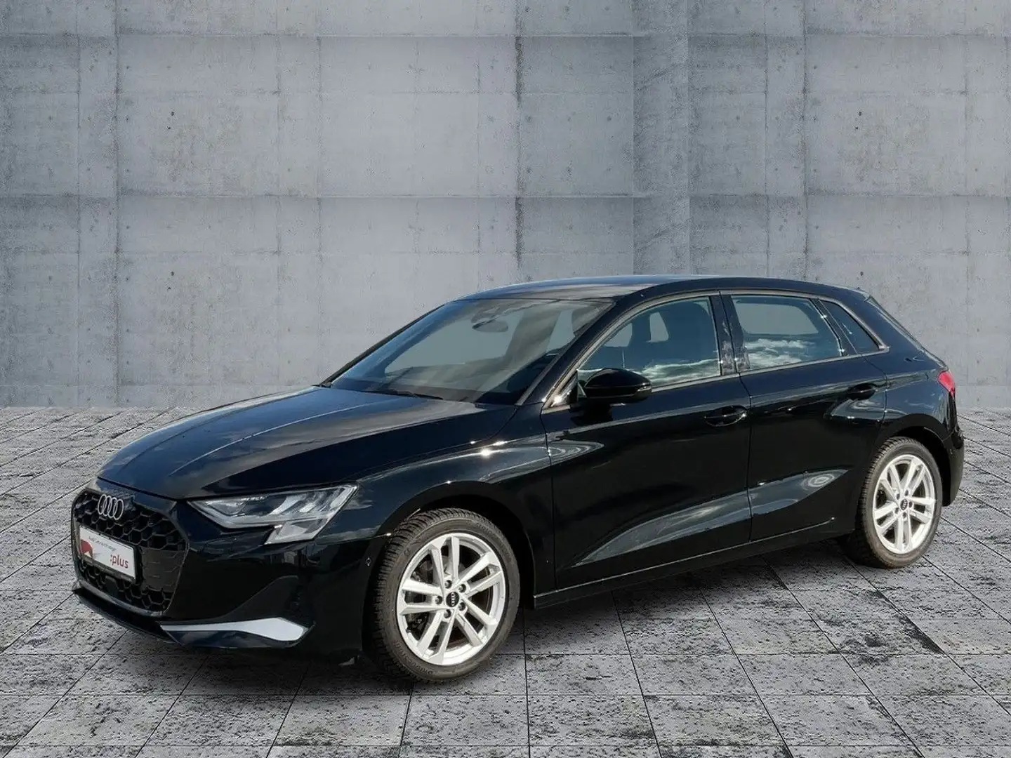 Audi A3 35 TFSI ADVANCED LED+NAVI+ACC+AHK Schwarz - 2