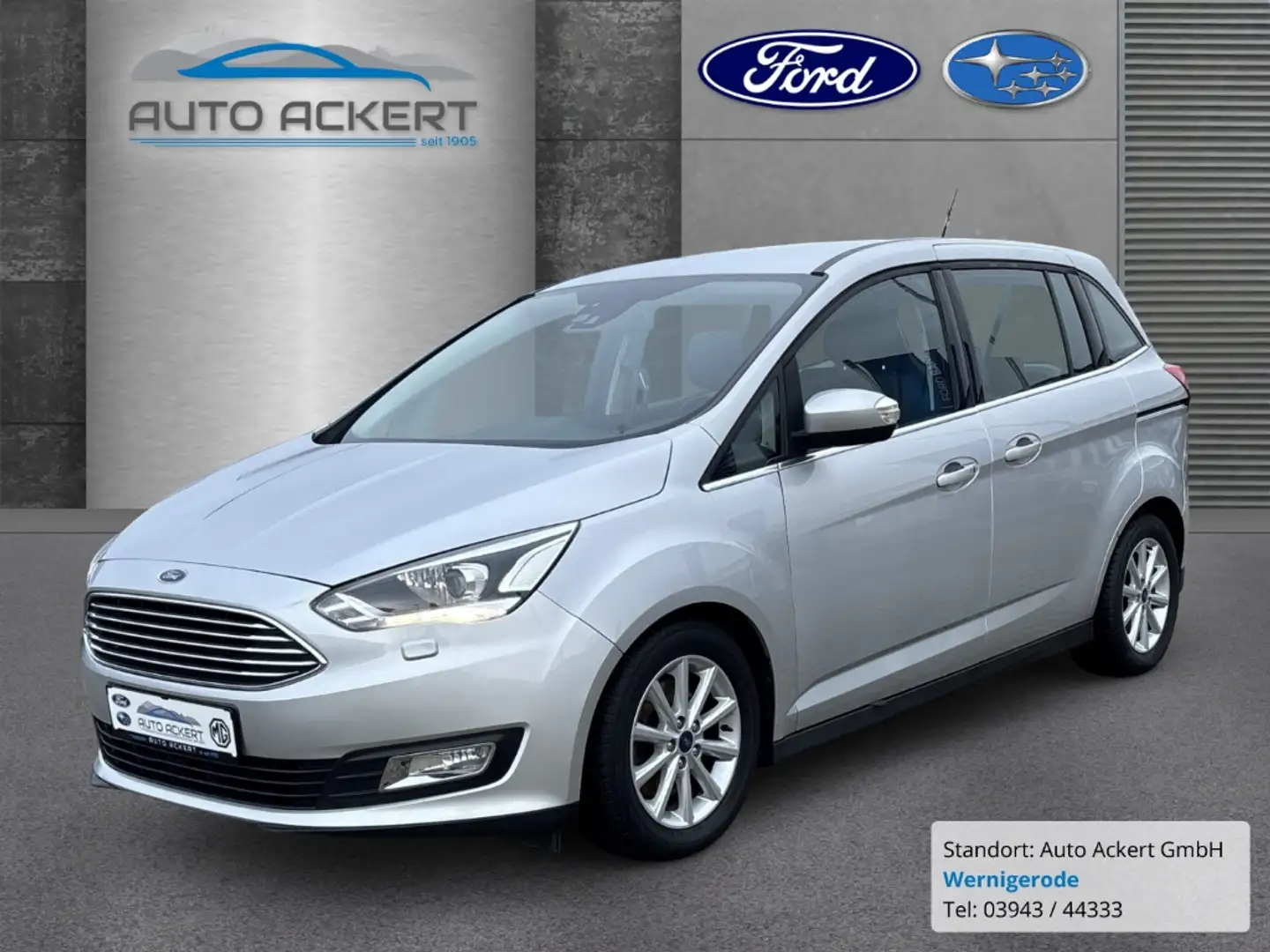 Ford C-Max Grand Titanium 1.5 EcoBoost 7-Sitzer Winterpaket N Argent - 1