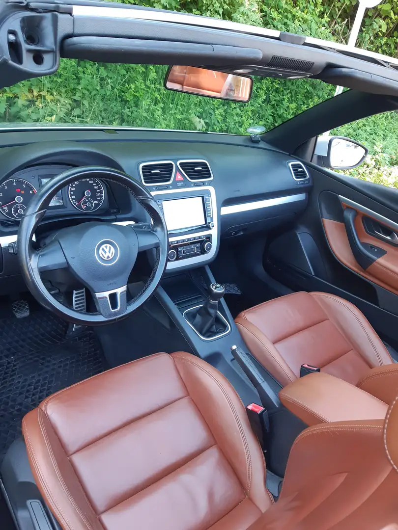 Volkswagen Eos EOS 1.4 TSI SPORT STANDHEIZUNG KLIMA LEDER 18" ALU Argent - 1