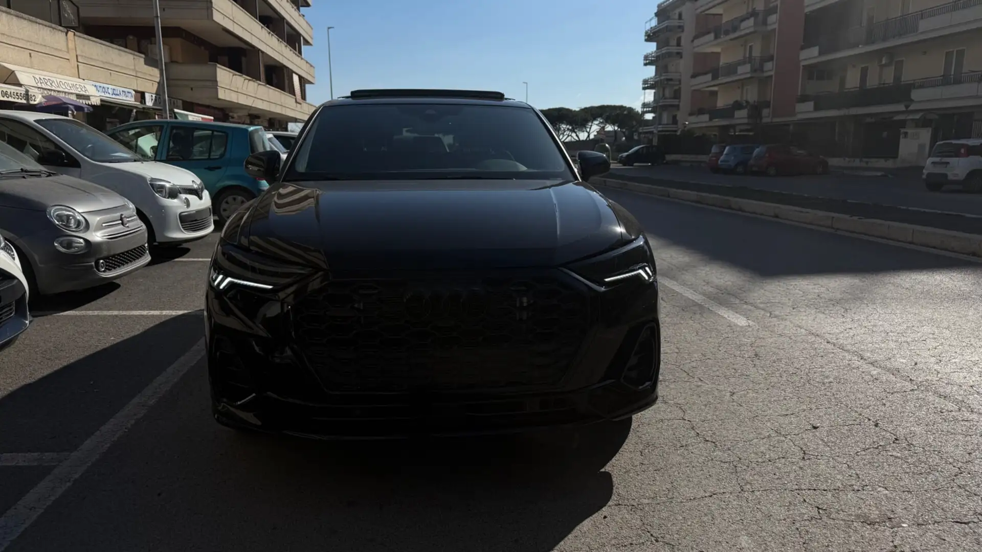 Audi Q3 40 TDI quattro S tronic S line edition MATRIX PELL Nero - 1