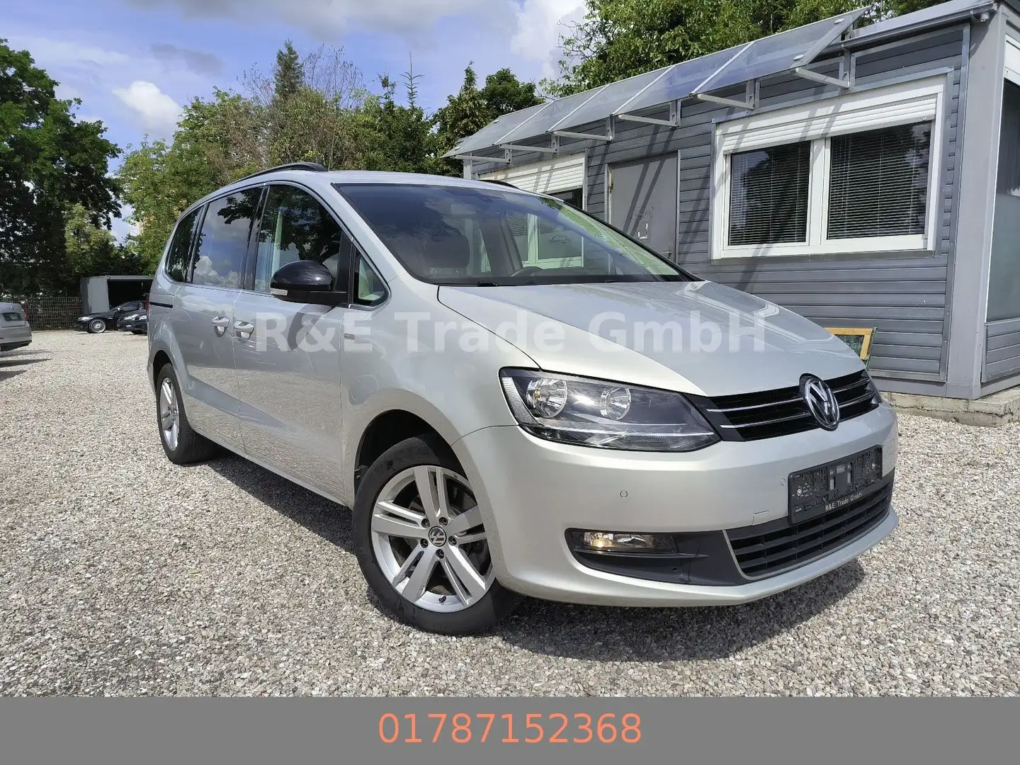 Volkswagen Sharan Match 2.Hd. Scheckheft Steuerkette NEU Gold - 1