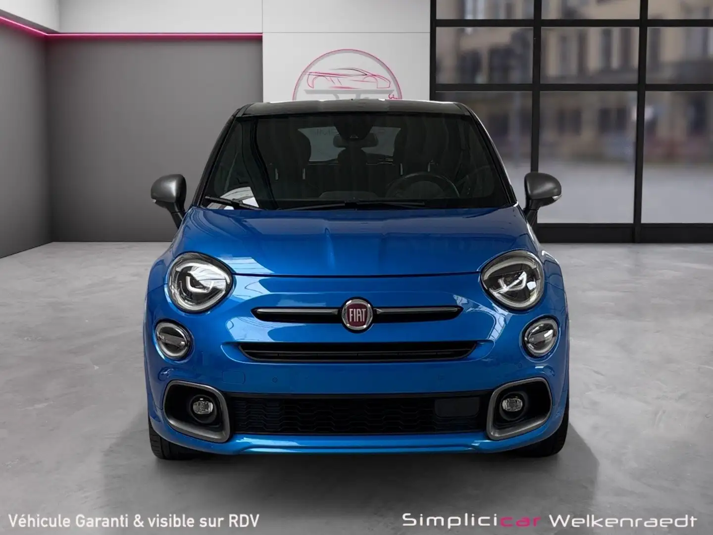 Fiat 500X 500X 1.0i /ACC /CAMÉRA /PACK SPORT/GARANTIE 12M Bleu - 2