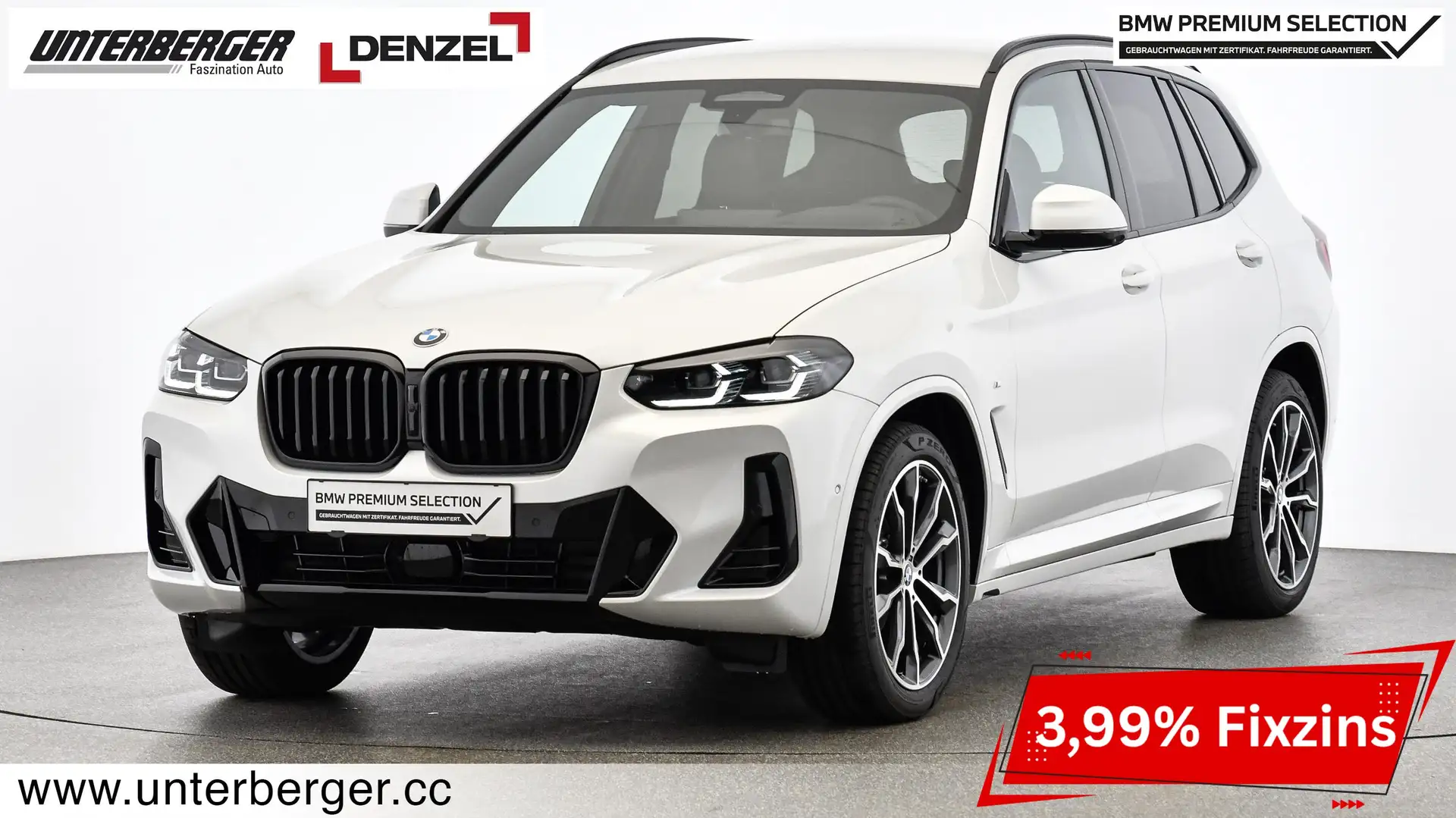 BMW X3 xDrive20d M Sportpaket Blanc - 1