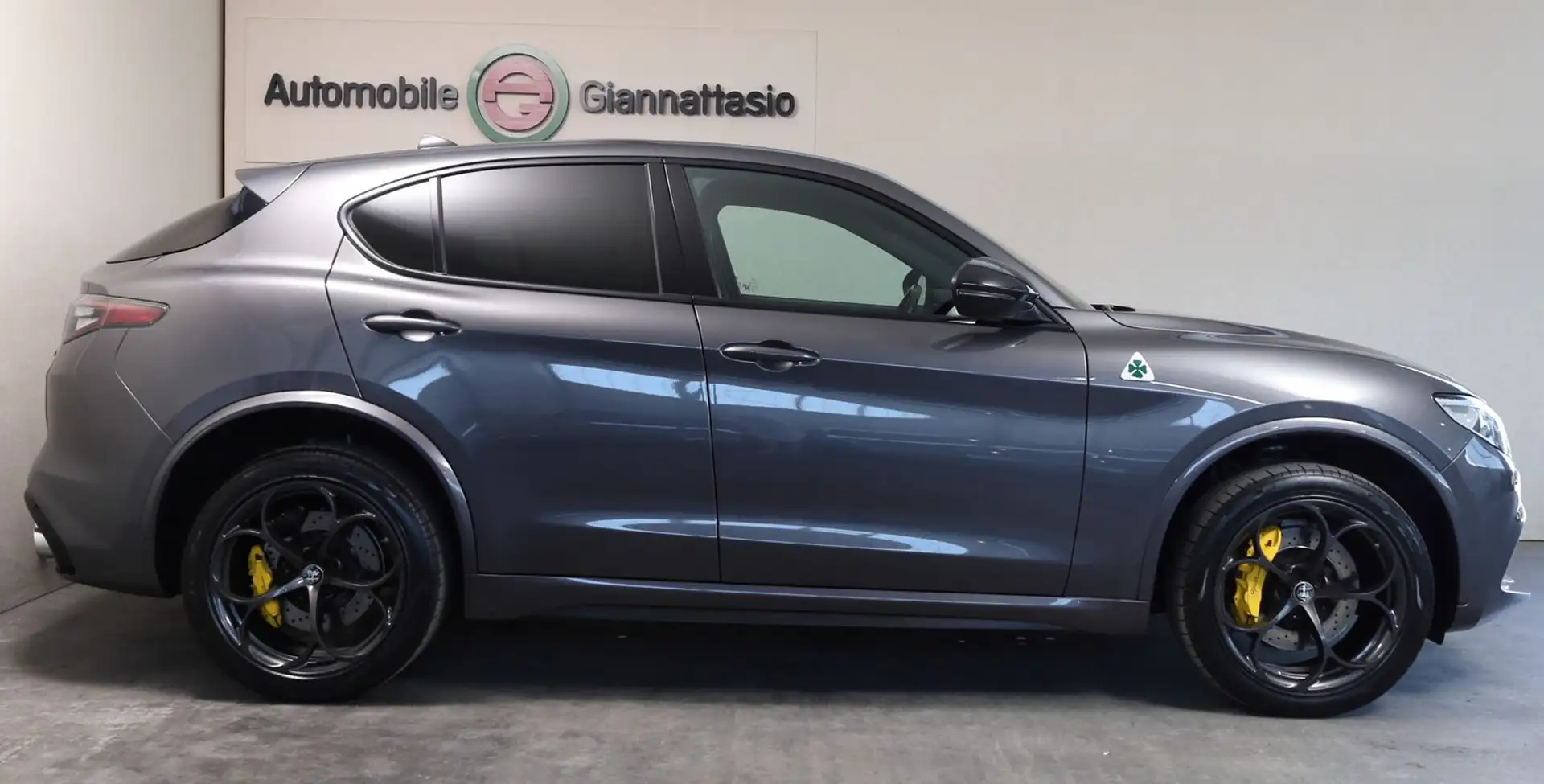 Alfa Romeo Stelvio Quadrifoglio Q4 1.Hand*Top Zustand Grau - 1