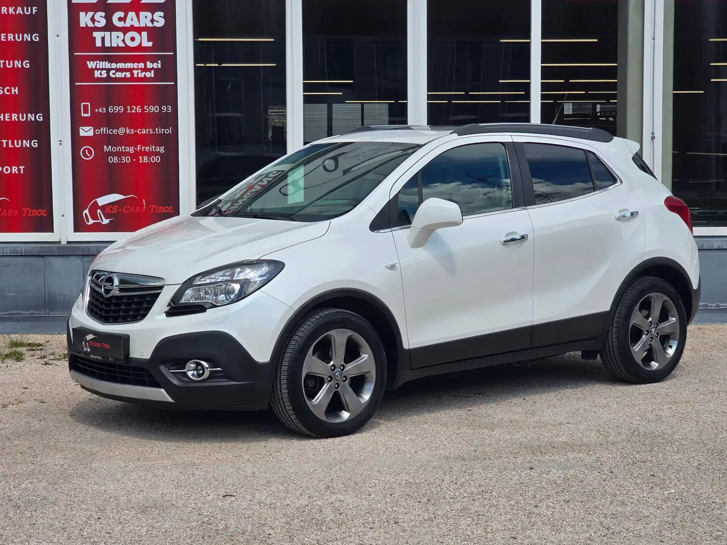 Opel Mokka 1,4 Turbo Ecotec Cosmo Start/Stop 4x4 Weiß - 1