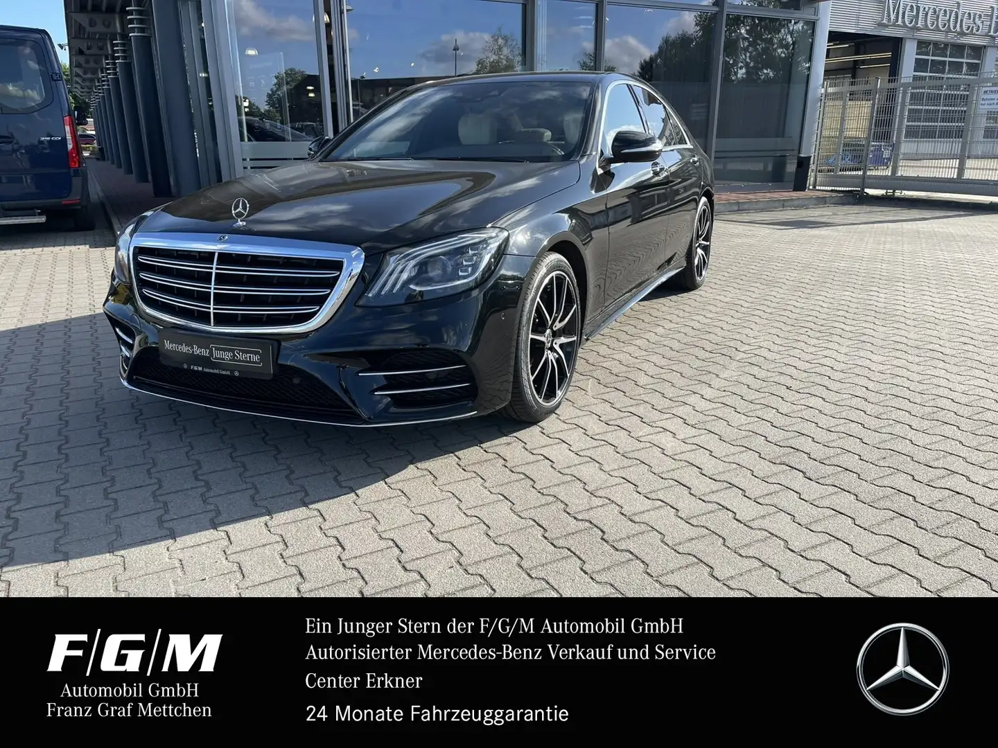 Mercedes-Benz S 450 S 450 AMG PLUS/PanoD/Burmester/ Servoschließung Schwarz - 1