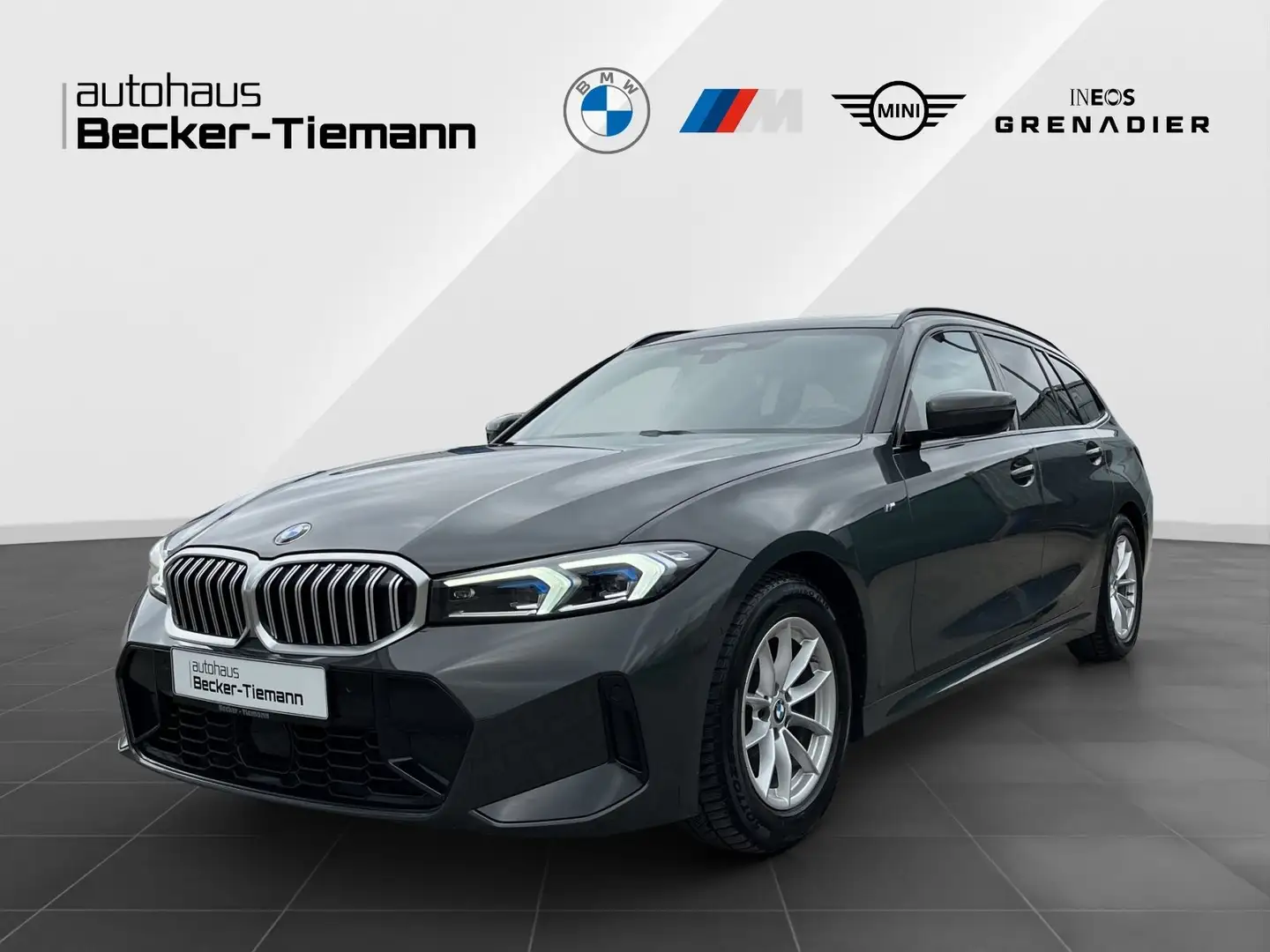 BMW 320 d Touring M-Sport HUD Pano AHK DrivAss Prof. ParkA Grau - 1