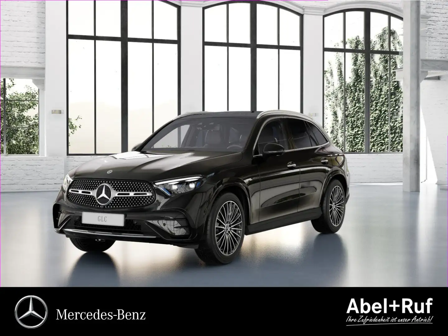 Mercedes-Benz GLC 300 e 4M AMG+DIST+DIGITAL+Burme+Pano+AHK+360° Schwarz - 1