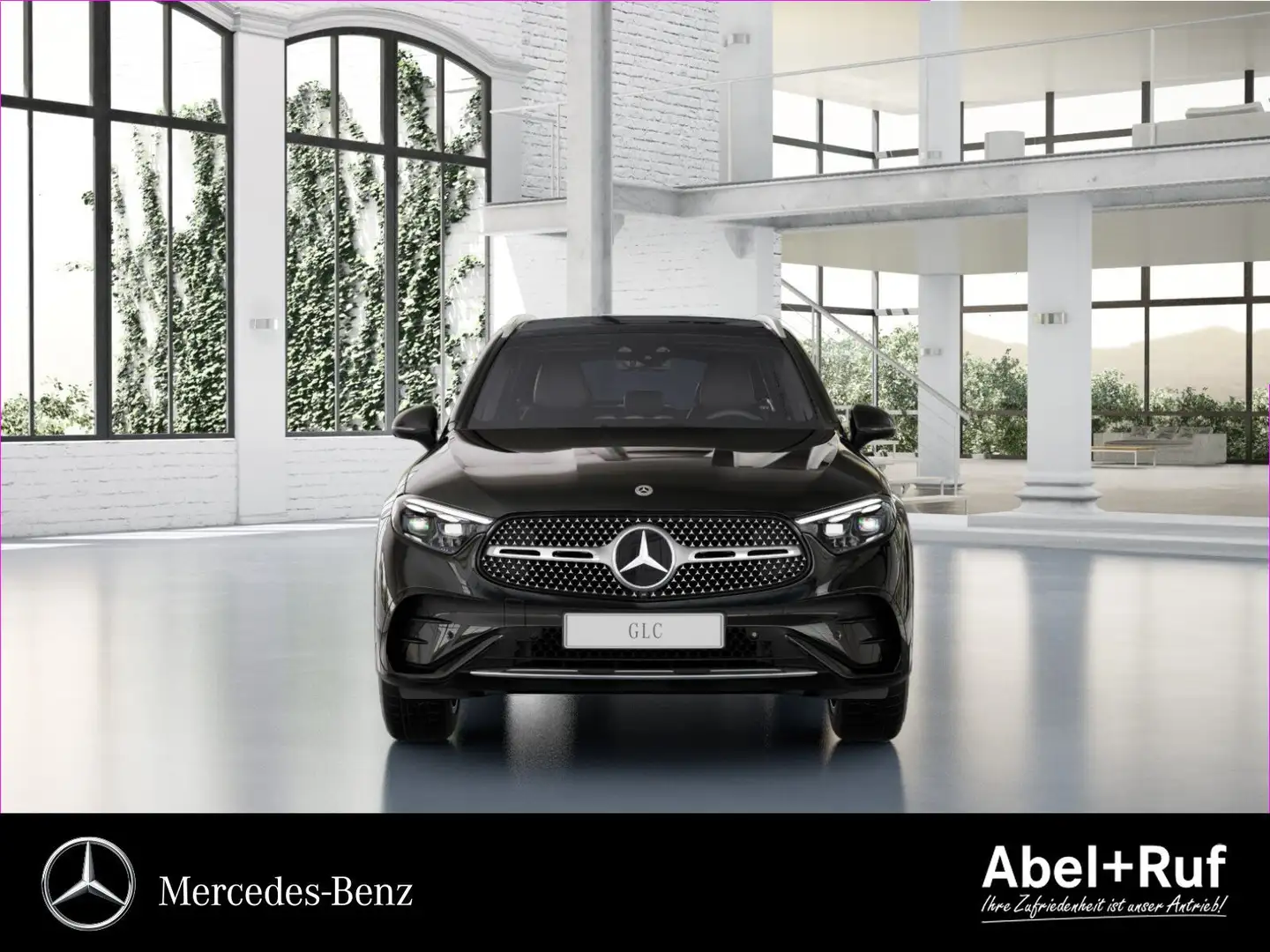 Mercedes-Benz GLC 300 e 4M AMG+DIST+DIGITAL+Burme+Pano+AHK+360° Schwarz - 2