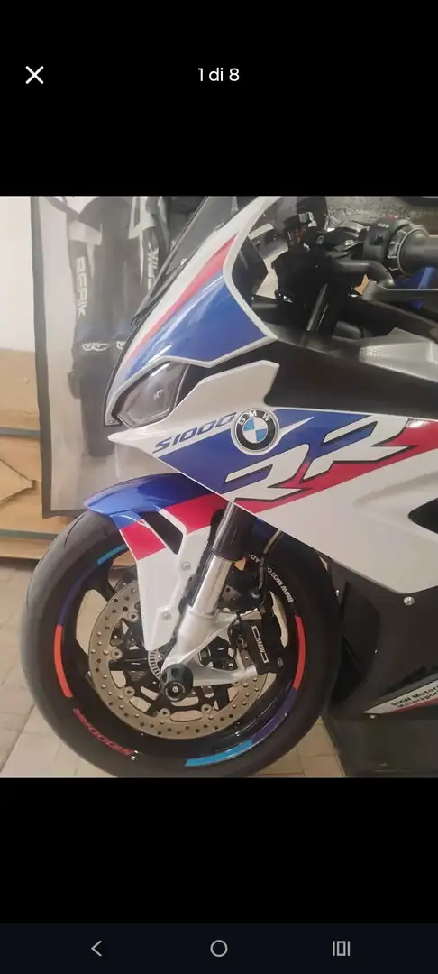 BMW S 1000 RR motoroad Bianco - 1