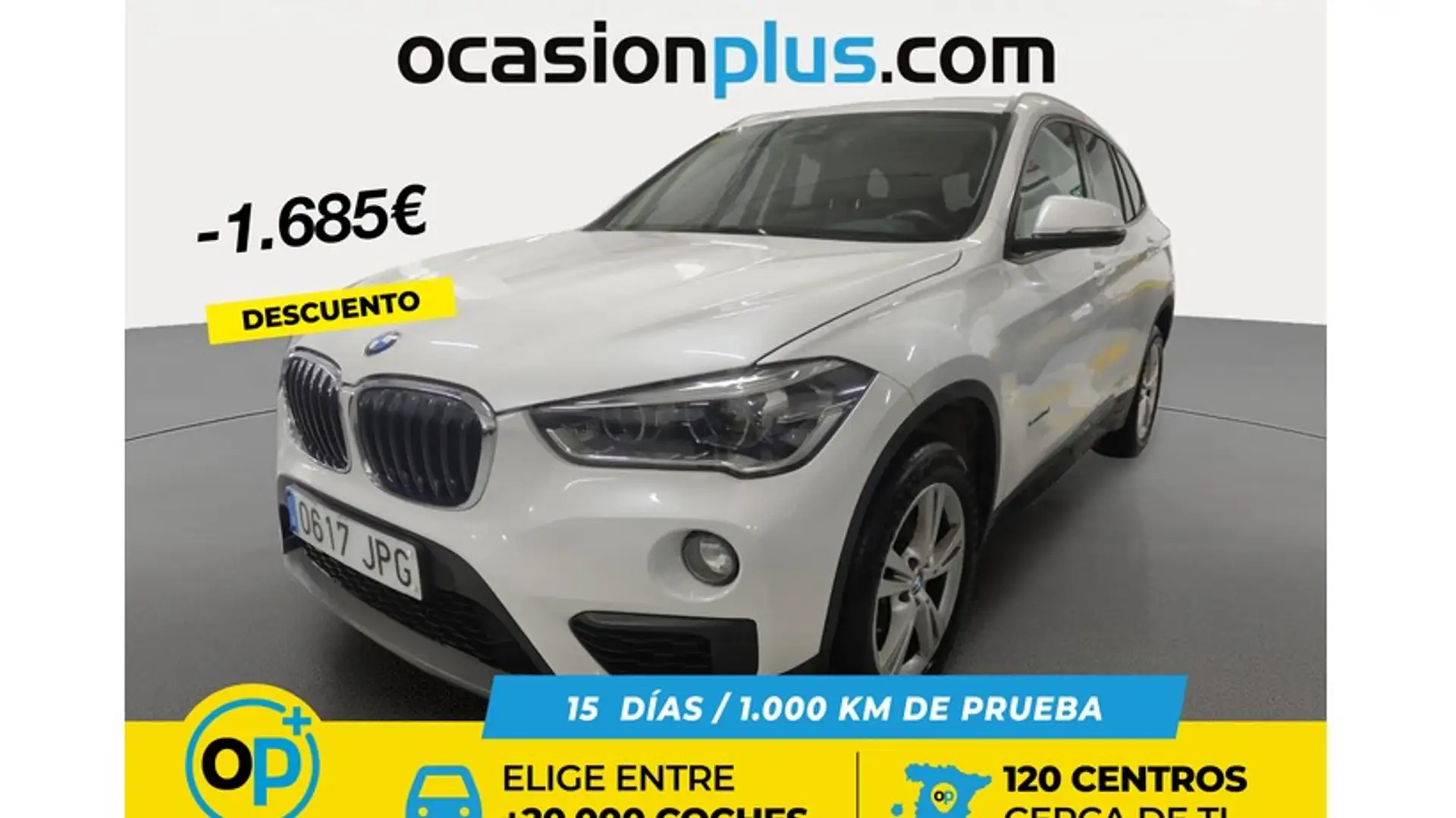BMW X1 sDrive 18dA Blanc - 1