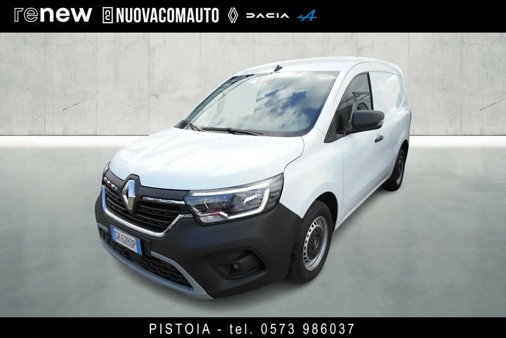 Renault Kangoo express 1.5 dci 95cv Blue Ice E6d-temp Blanc - 1