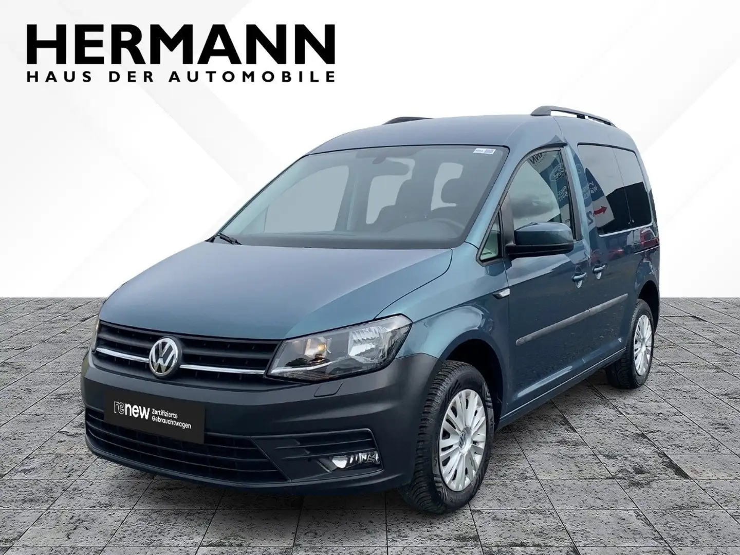Volkswagen Caddy PKW 1.2 TSI BMT Trendline SHZ*PDC*2xKlima Grün - 1
