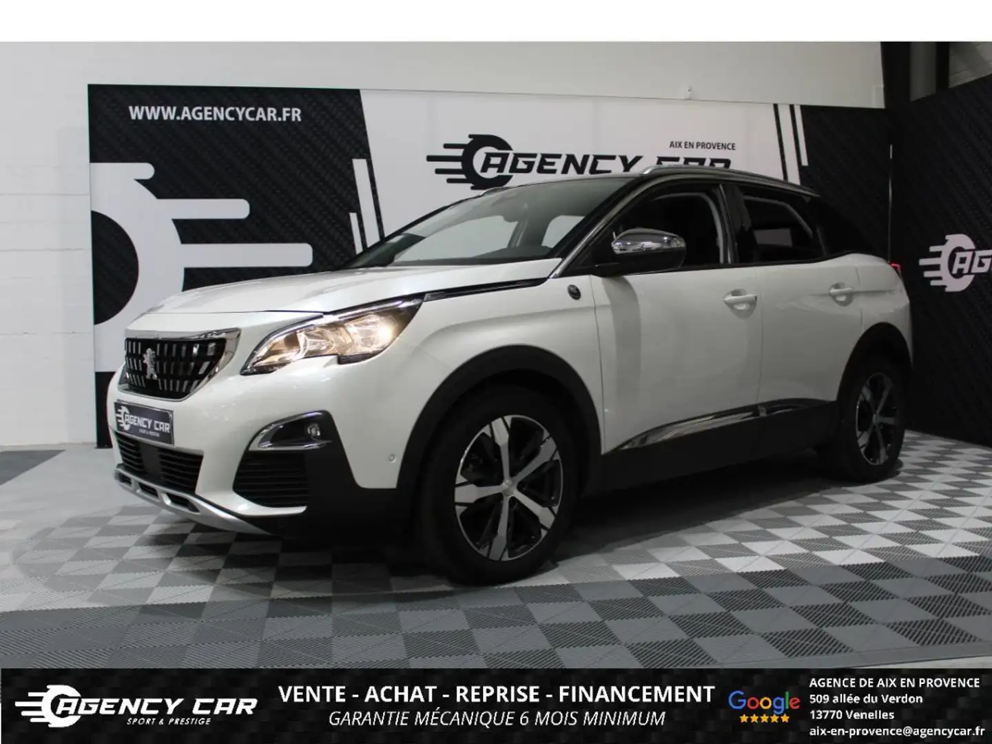 Peugeot 3008 1.5 BlueHDi S&S - 130 - BV EAT8 II 2016 Crossway - CARPLAY Blanc - 1