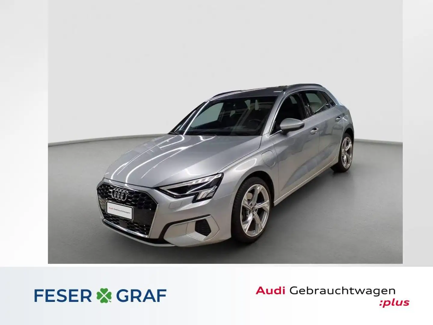 Audi A3 40 TFSI e S tr. HuD-ACC-LED-Sportsitze Zilver - 1
