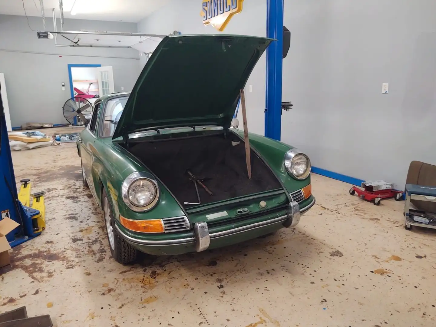 Porsche 911 2.2 T Coupe Matching Albertblau Schiebedach Green - 2