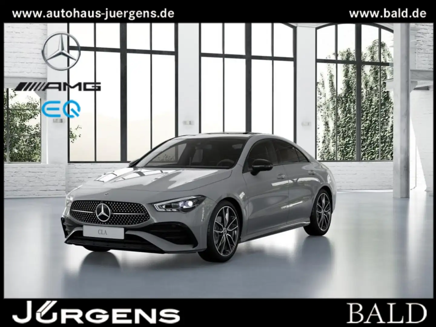Mercedes-Benz CLA 180 Coupé AMG-Sport+Pano+MLB+Night+Ambiente Grau - 1