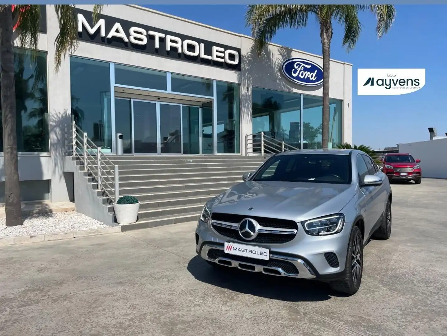 Mercedes-Benz GLC 300 GLC Coupe  de phev (eq-power) Business 4matic auto Argento - 1