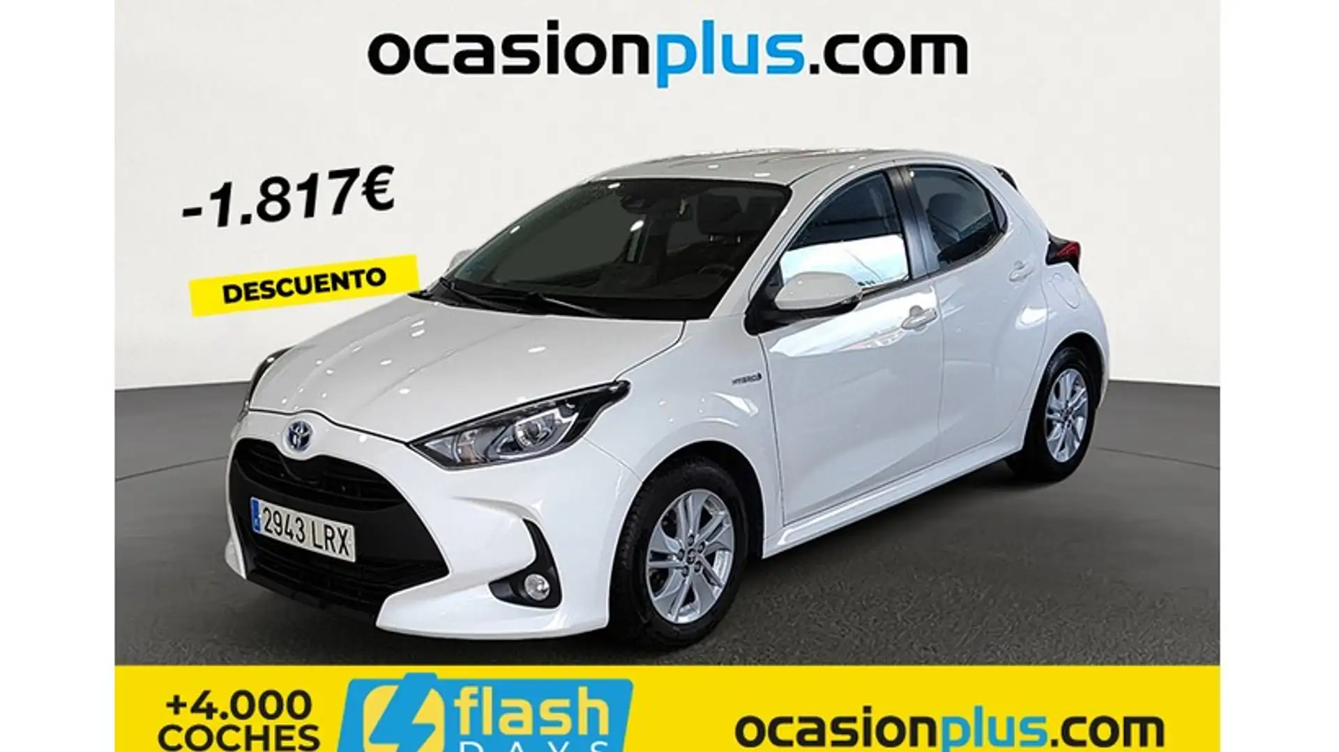 Toyota Yaris 120H 1.5 Active Tech Blanco - 1