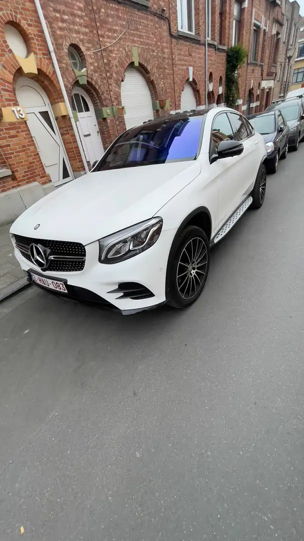 Mercedes-Benz GLC 220 d Coupé 4-Matic Blanc - 1