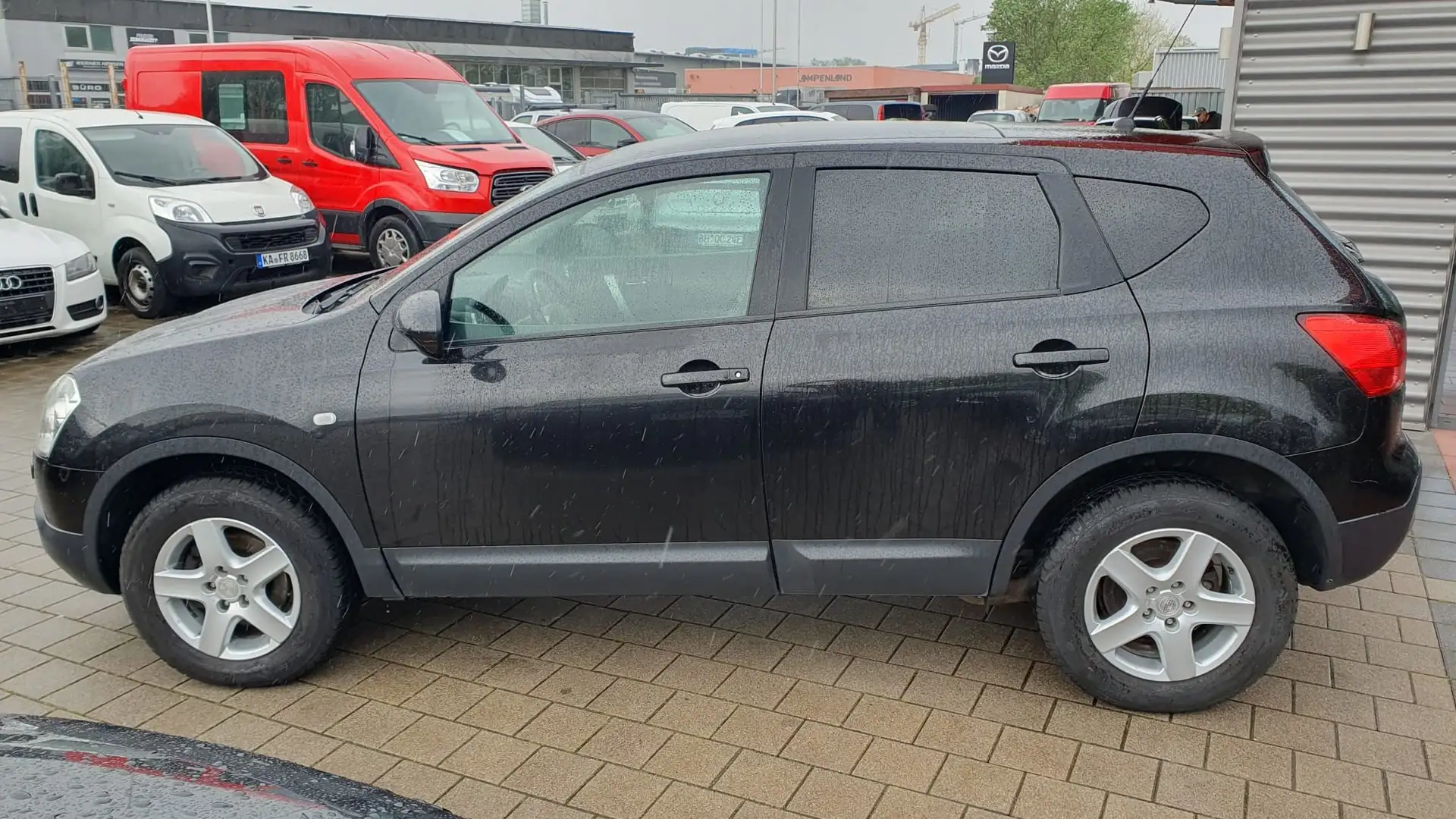 Nissan Qashqai Tekna, aus 1. Hand, AHK, TÜV 11/26, Service NEU Schwarz - 2