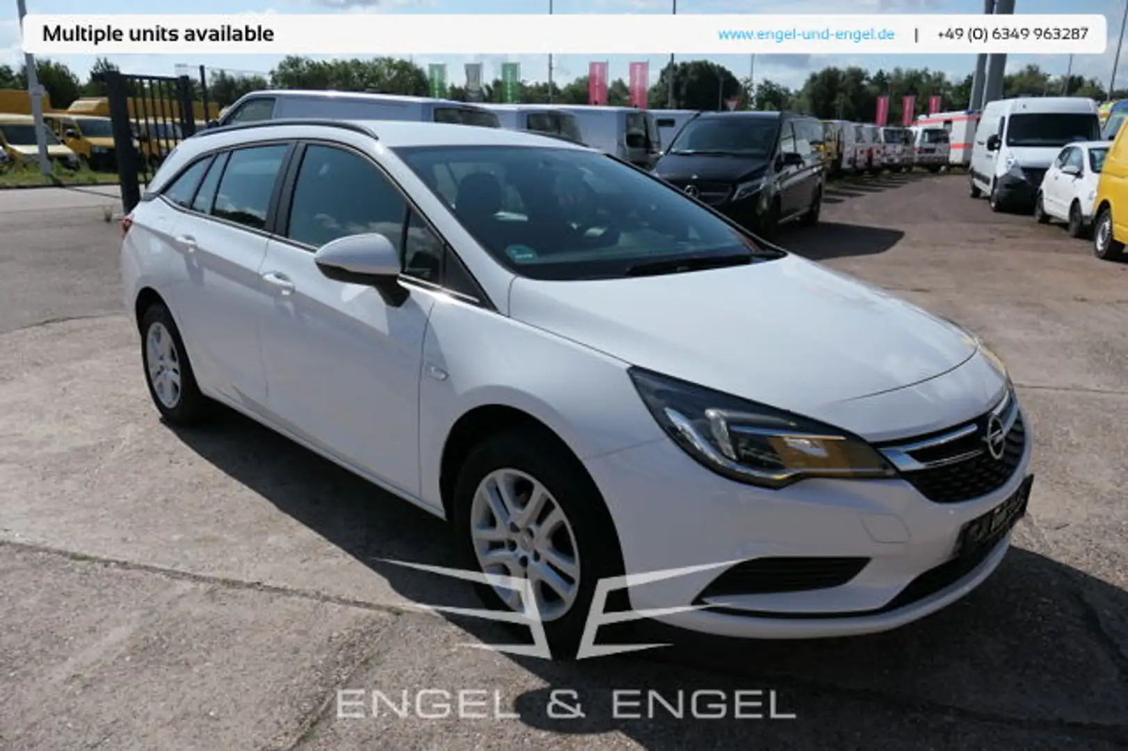 Opel Astra K 1.4 Turbo CNG Edition Klima COC Wit - 2