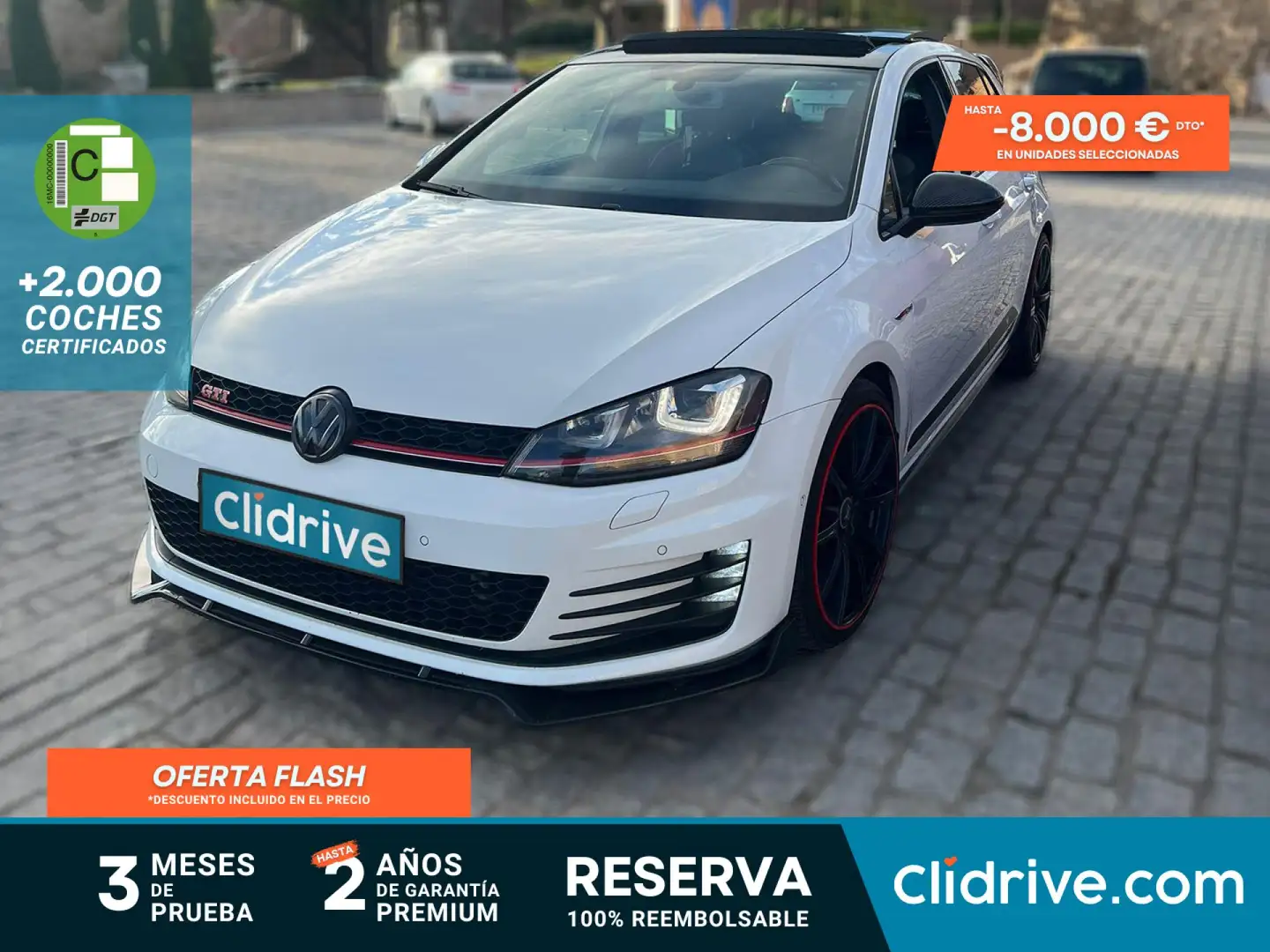 Volkswagen Golf GTI 2.0 TSI Performance DSG 230 Білий - 1