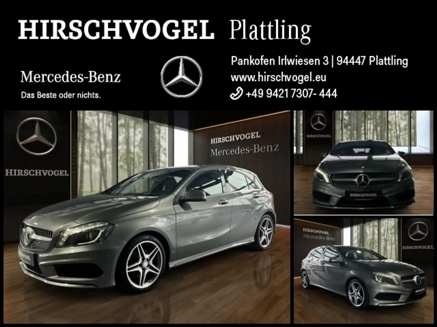 Mercedes-Benz A 180 StreetStyle+AMG-Line+Navi+Bi-Xenon+PDC+SHZ Grijs - 1