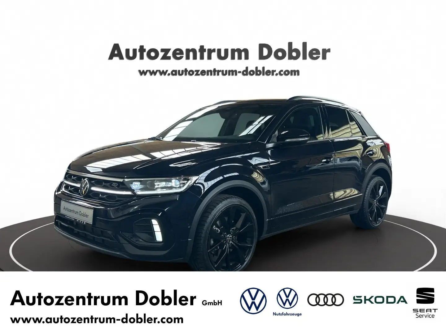 Volkswagen T-Roc 1.5 TSI DSG R-Line Standheizung beats Navi Schwarz - 1