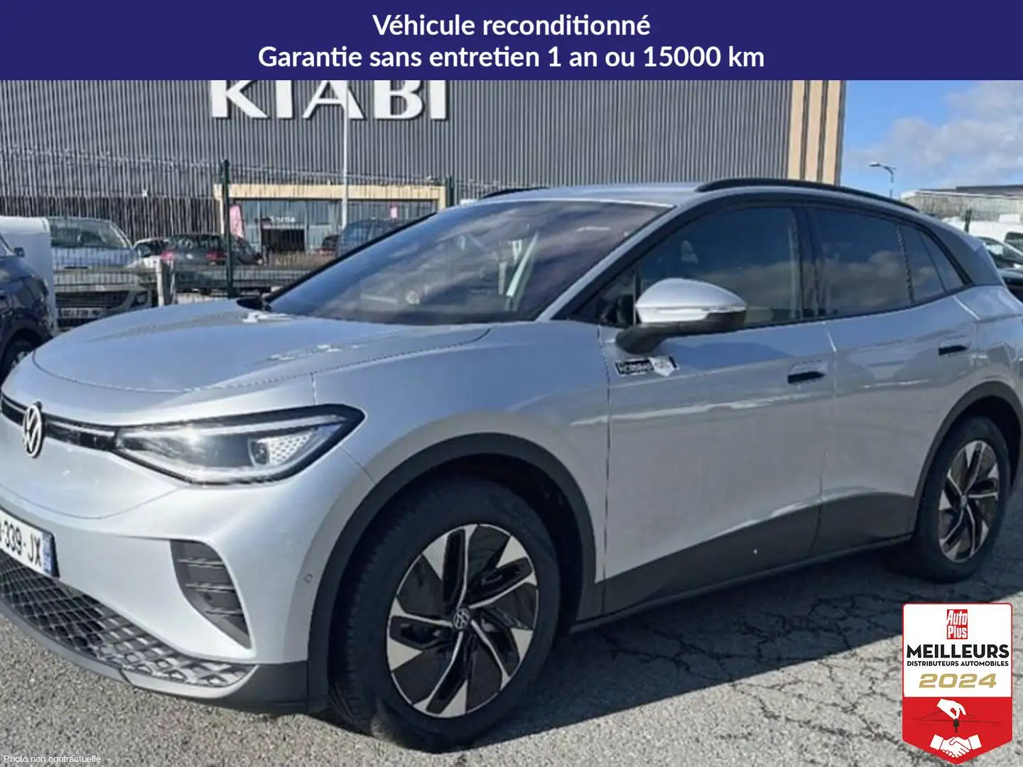 Volkswagen ID.4 286 ch pro life max Gris - 1
