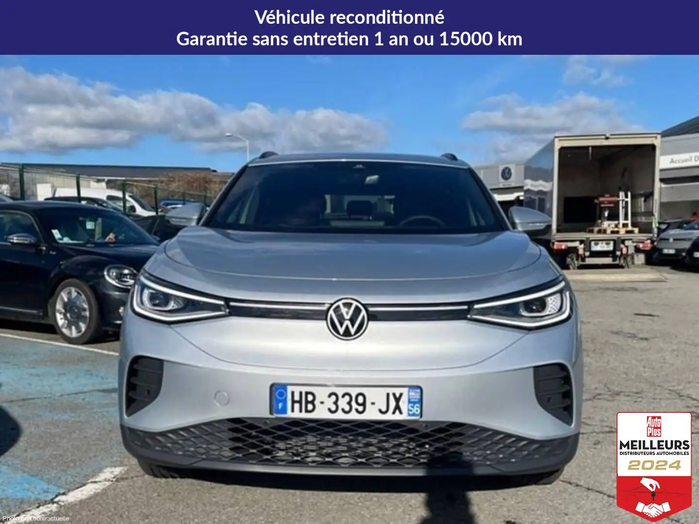 Volkswagen ID.4 286 ch pro life max Gris - 2