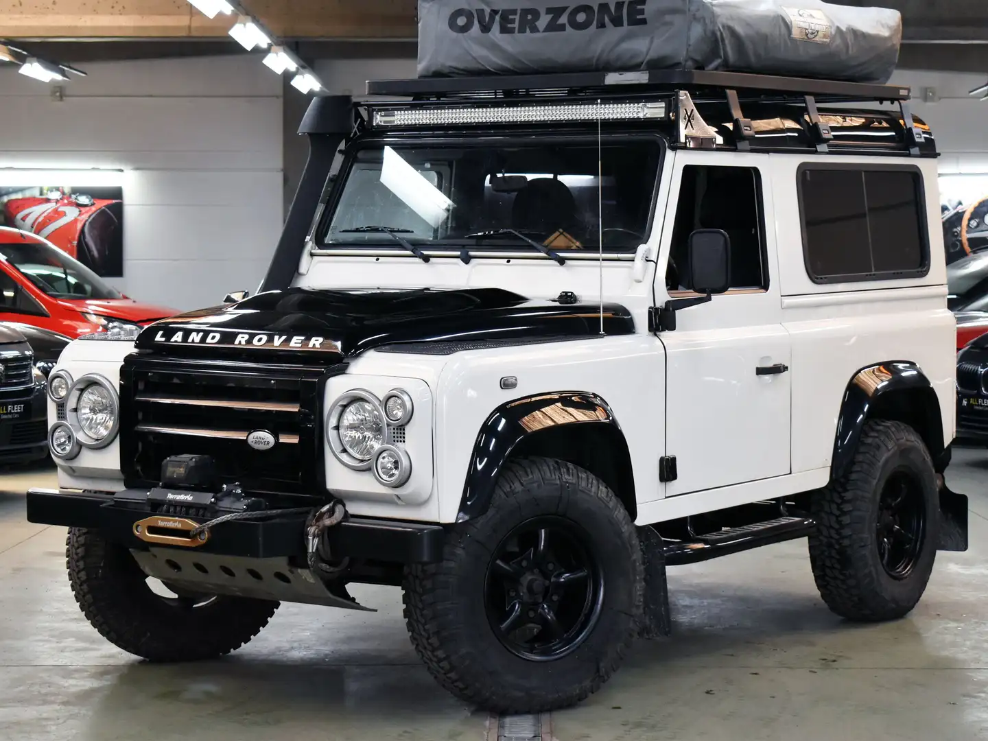 Land Rover Defender Fire&Ice - FULL EQUIP - Front Runner, Terrafirmaa Weiß - 2