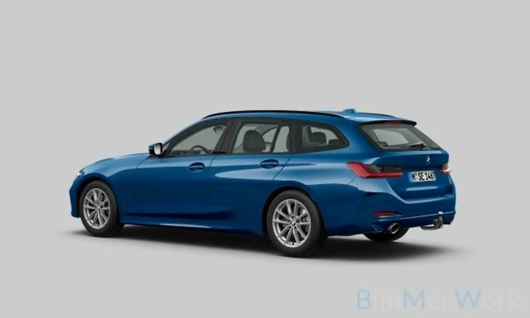 BMW 320 d xDrive*CURVED DISPLAY*AHK*LED Blau - 2