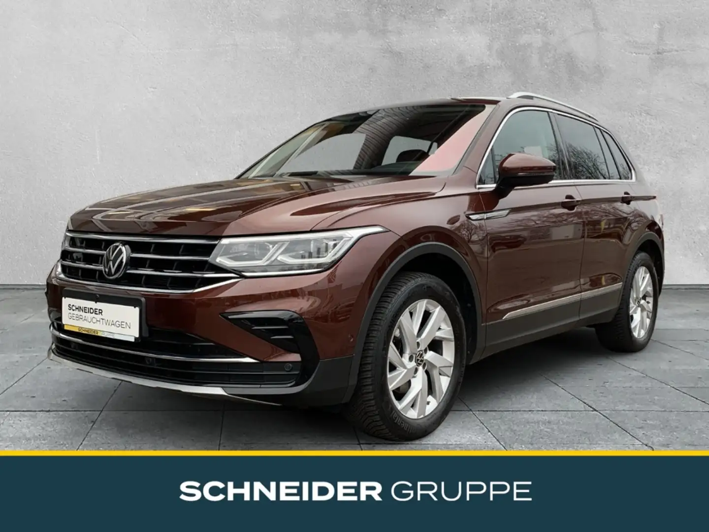 Volkswagen Tiguan 2.0 TDI 4Motion DSG Elegance RFK+ACC+AHK Braun - 1
