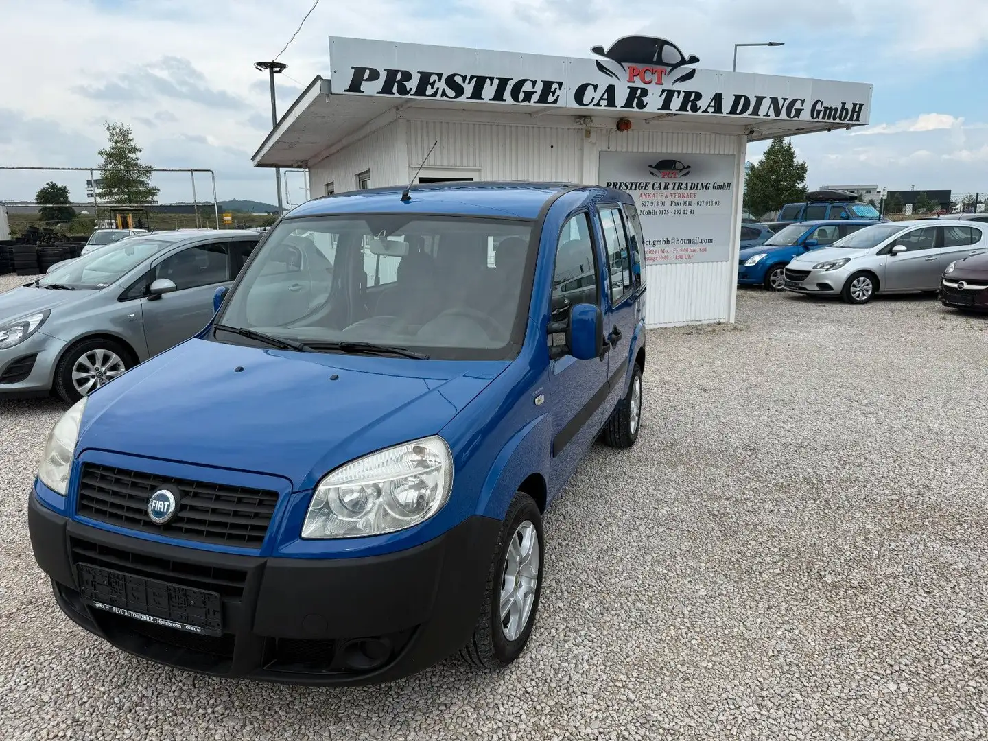 Fiat Doblo Doblò 1.4 8V Trofeo*AHK* Blauw - 1