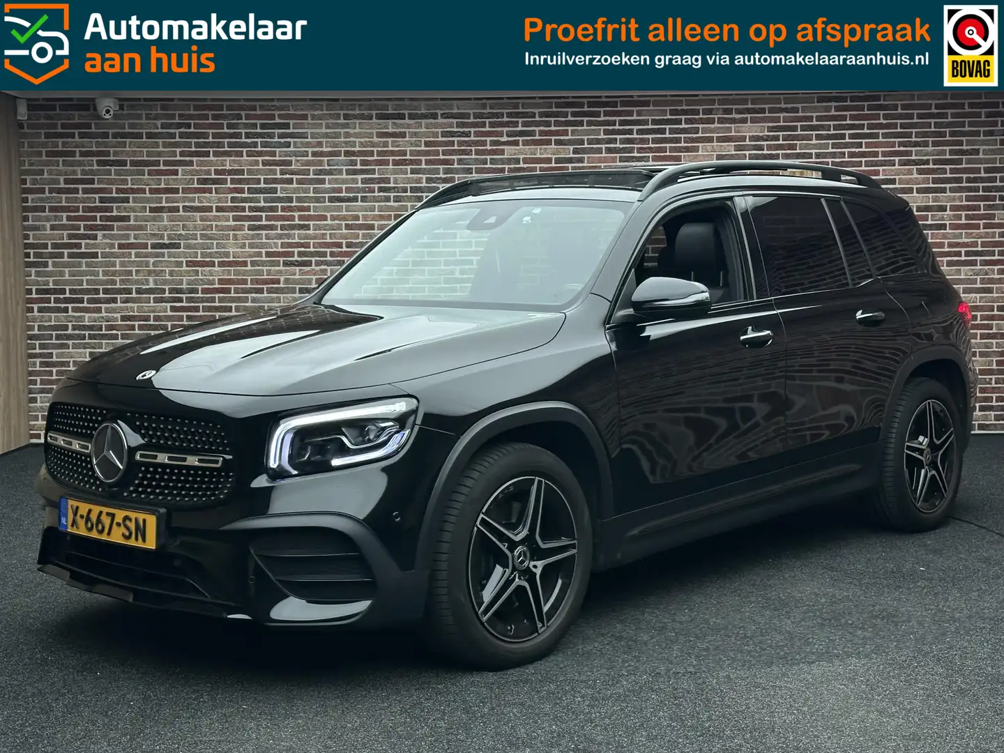 Mercedes-Benz GLB 220 d Premium Plus 7p. AMG Panorama Elek Stoel Dealer Black - 1