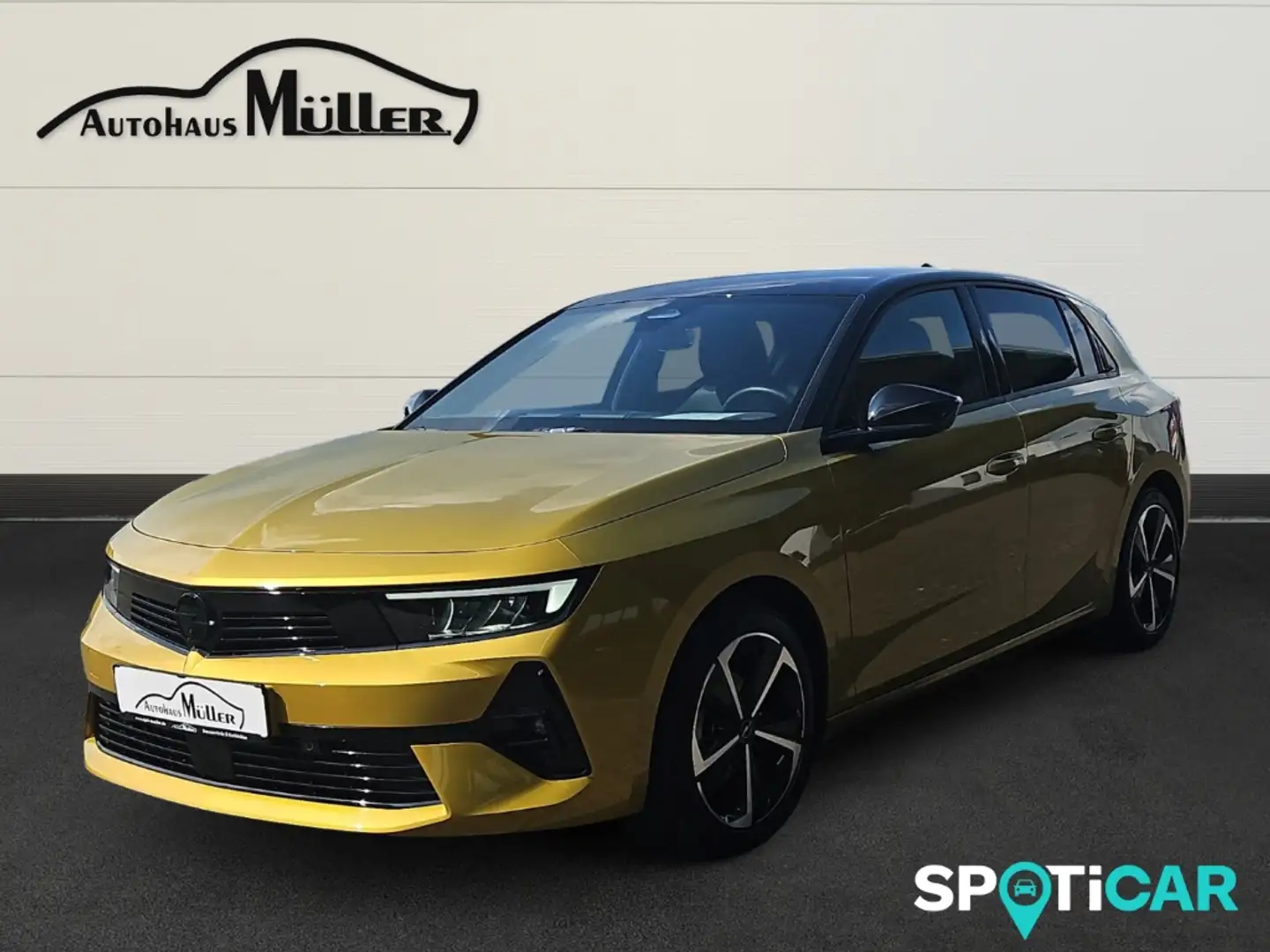 Opel Astra L GS 1.2 Turbo Navi 360 Kamera LED SHZ LHZ Gelb - 1
