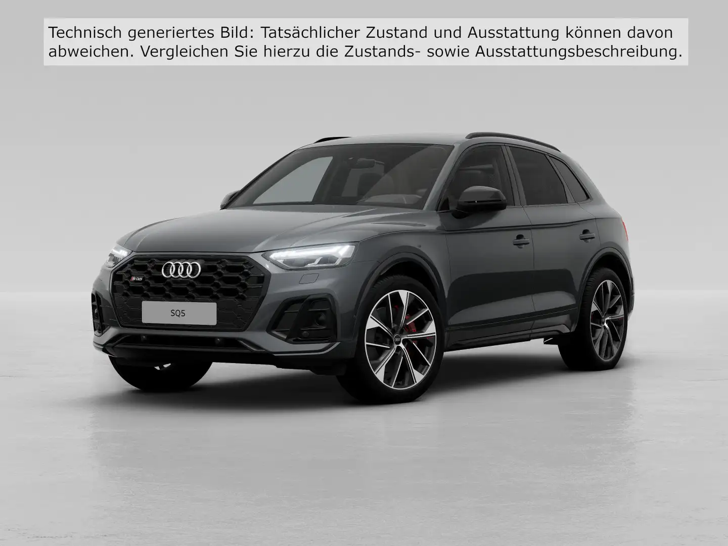 Audi SQ5 TDI quattro tiptronic Matrix AHK Head-Up Nav Gris - 2