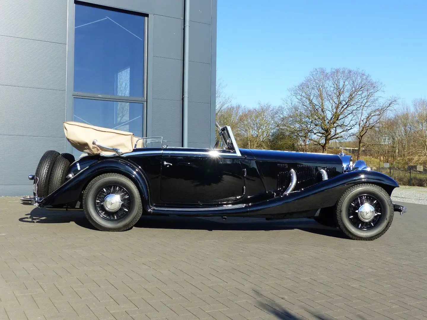 Mercedes-Benz 500 K Cabriolet B  Kompressor Sonderkarosserie Negru - 2